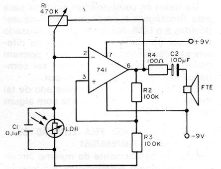 Figura 2 - Circuito de la alarma
