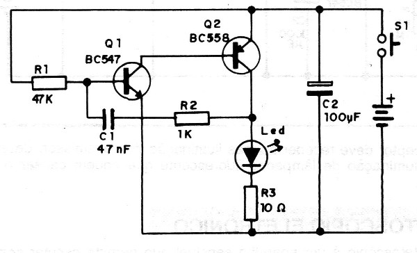 Figura 1 - Diagrama del transmisor infrarrojo
