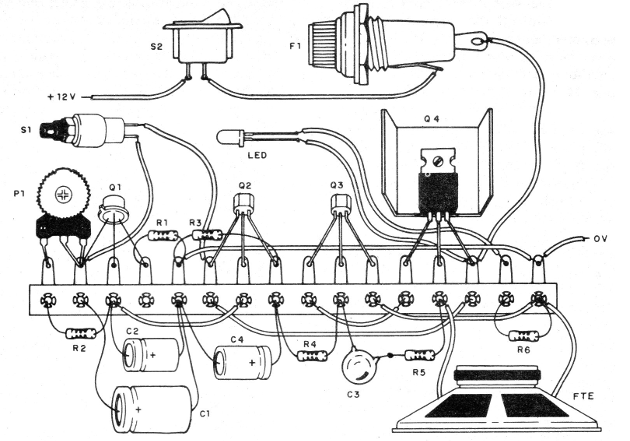    Figura 4 - Montaje en puente de terminales
