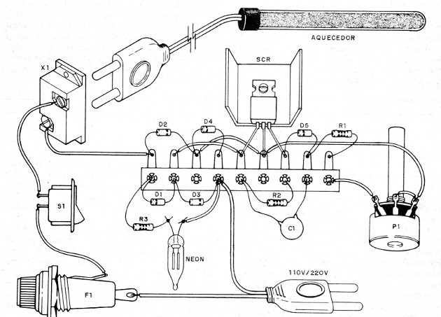    Figura 3 - Montaje en puente de terminales
