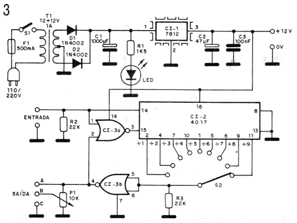 Figura 3 - Diagrama del divisor
