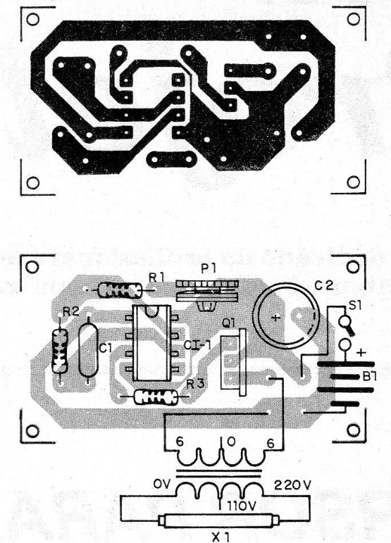 Figura 2 - Montaje en placa
