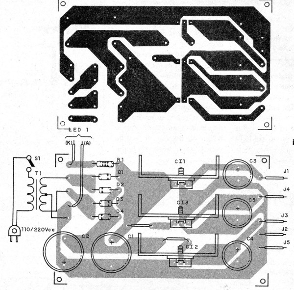    Figura 2 - Placa para el montaje
