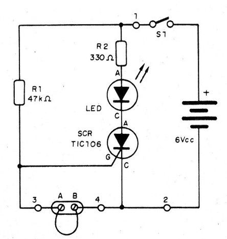    Figura 1 - Diagrama de la alarma
