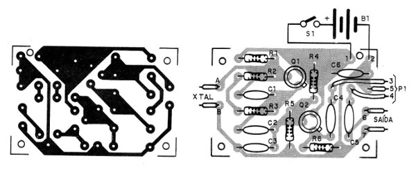 Figura 2 - Placa para el montaje
