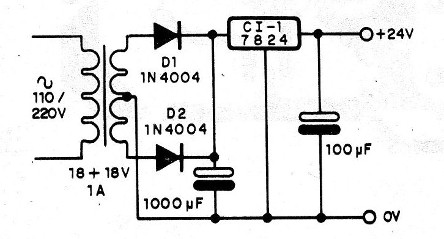   Figura 1 - Fuente para el circuito
