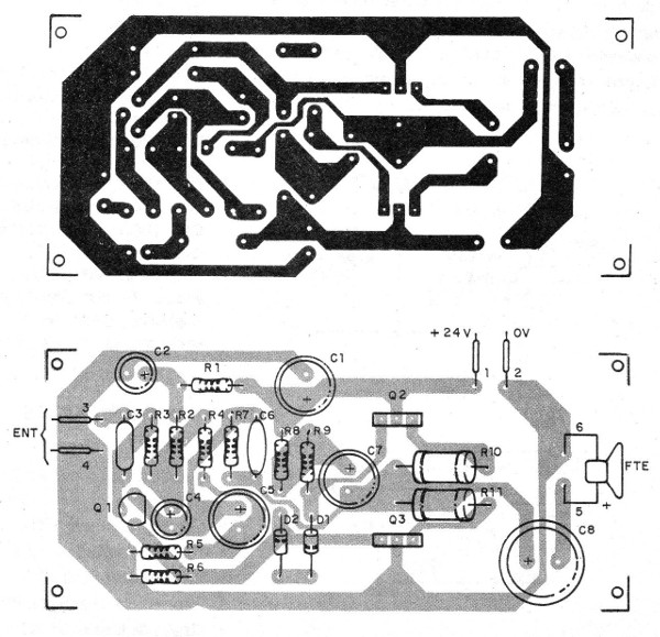    Figura 4 - Placa para el montaje
