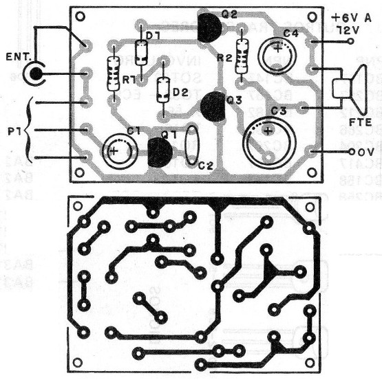 Figura 2 - Placa para el montaje
