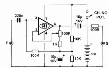 Amplificador Experimental 741 
