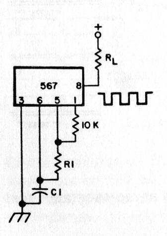 Generador de Pulsos con el 567 
