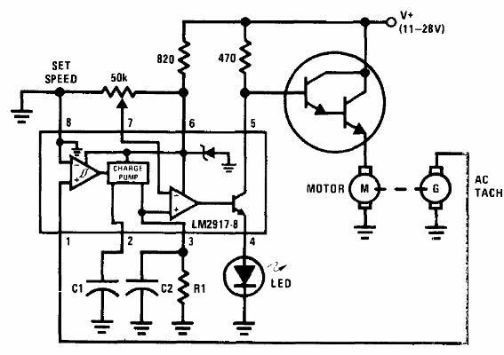 Control de motor en modo Shunt 
