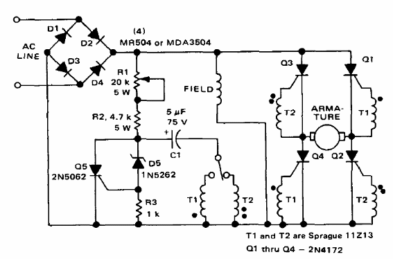 Control de velocidad para motor tipo Shunt
