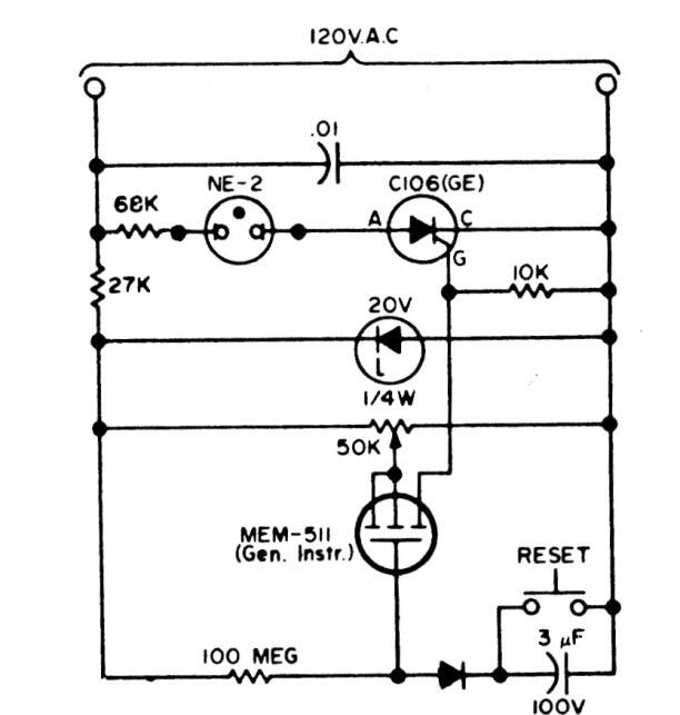 Temporizador de 10 minutos con MOSFET 
