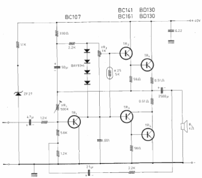 Amplificador 35W 
