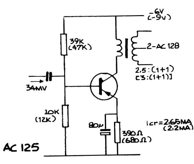 Paso de potencia AC125 
