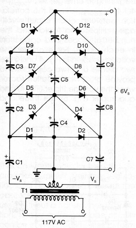 Sextuplicador de tensión
