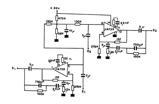 Preamplificador estéreo RIAA 
