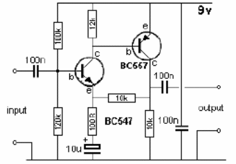 Preamplificador de micrófono 
