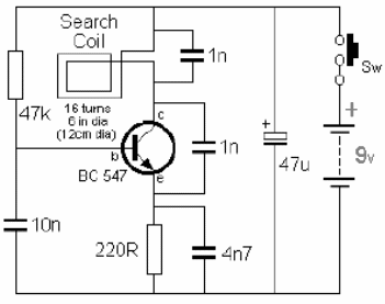 Detector de metales 
