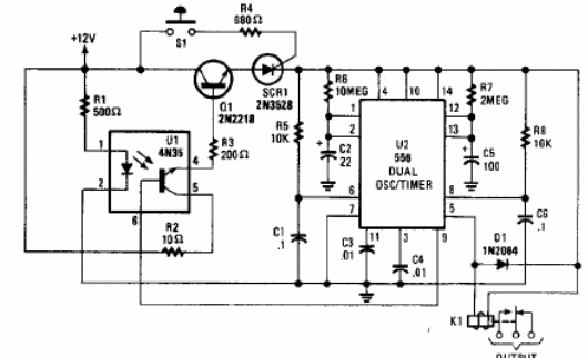 Alarma con apagado programado 
