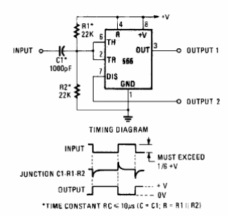 Buffer biestable 556 
