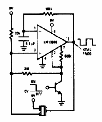 Alarma piezoeléctrica
