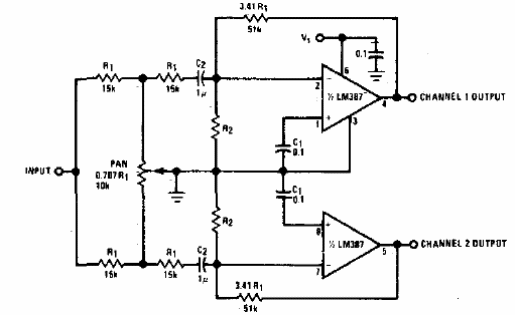 Circuito de movimiento de sonido
