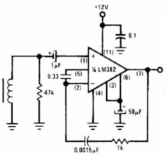 Preamplificador ecualizador RIAA 
