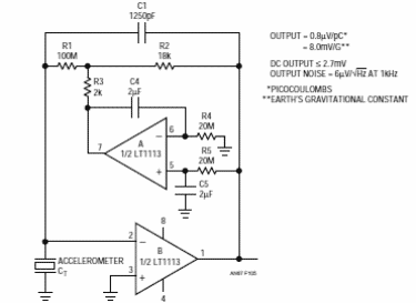 Acelerómetro com servo DC
