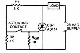 Interruptor de potencia con triac 1 
