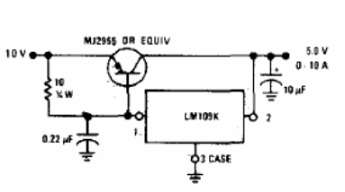 Regulador 5V x 10 A 
