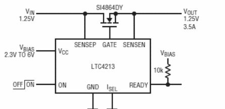 Disyuntor con el LTC4213 
