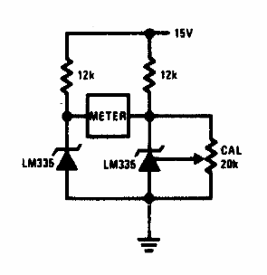 Sensor de temperatura diferencial
