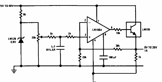 Referencia de tensión 0 a 20 V CIR13318S
