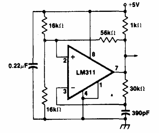 Clock TTL LM311 
