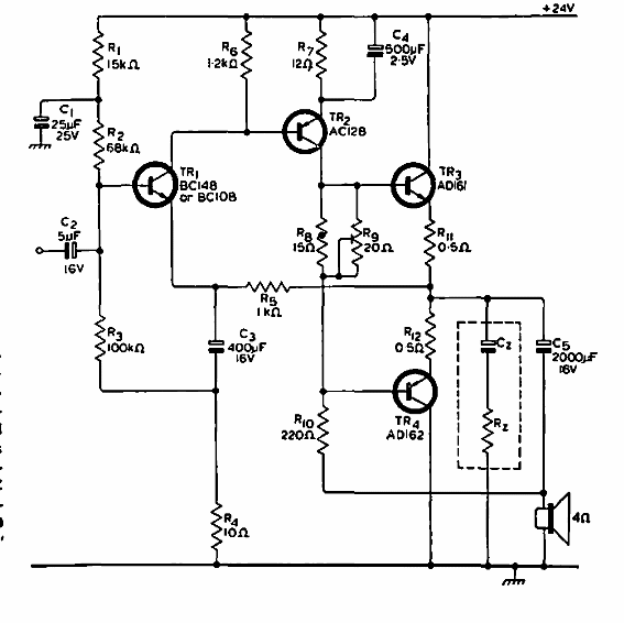 Amplificador 10 W 
