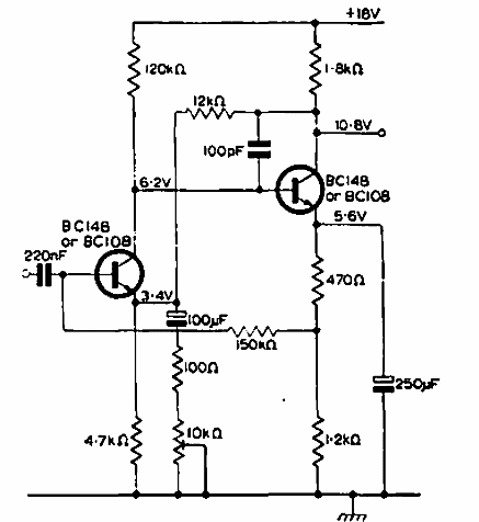 Amplificador de micrófono 
