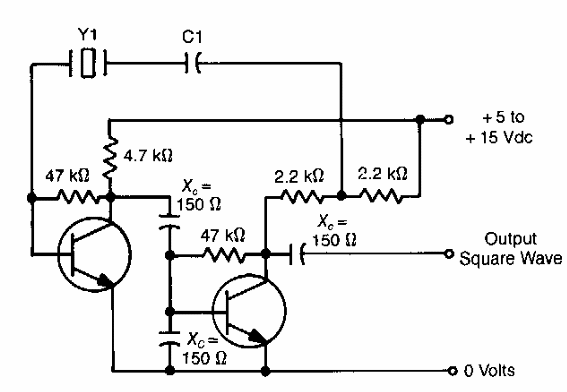 Oscilador de 10 a 80 MHz 
