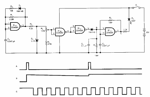 Detector de batería baja 
