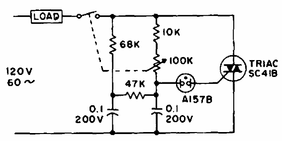 Control de potencia de 600 W 
