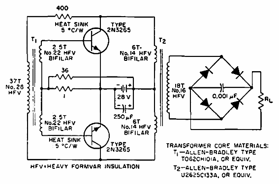 Convertidor 250 W 
