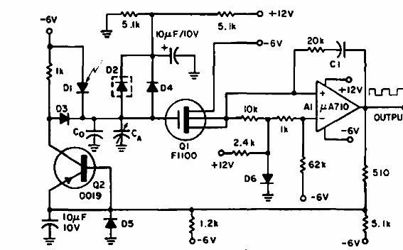 Convertidor de frecuencia de luz
