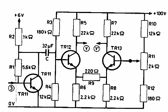 Amplificador de display numérico 
