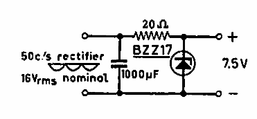 Zener en lugar de capacitor
