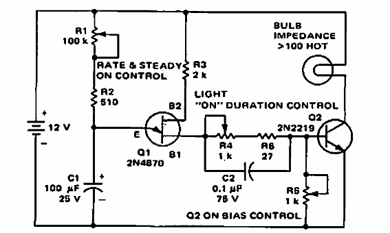 1W x 12V Flasher 
