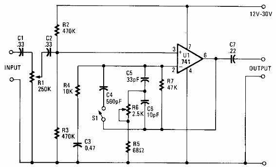 Preamplificador de instrumentación 
