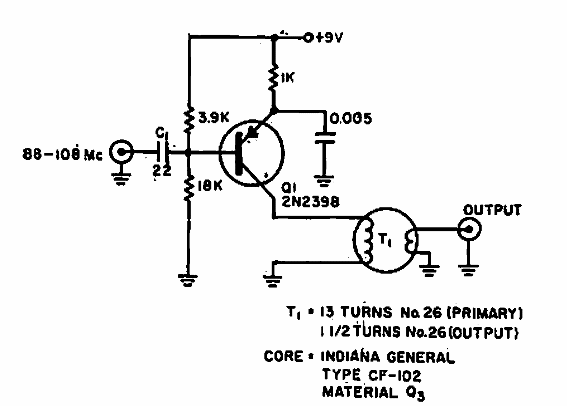 Preamplificador de FM 
