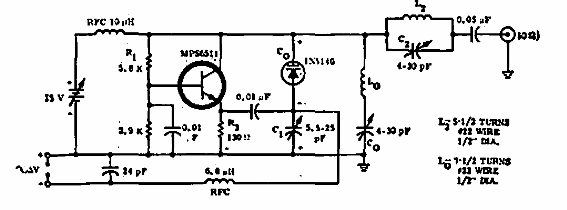 Modulador de FM con varicap 
