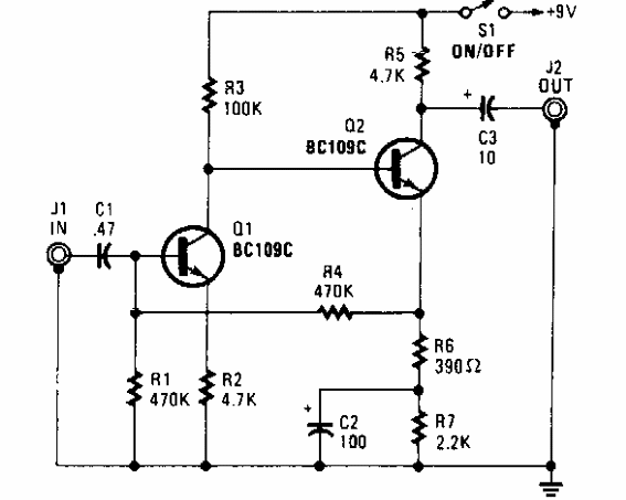 Preamplificador de propósito general 
