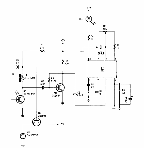 Receptor de infrarrojos 
